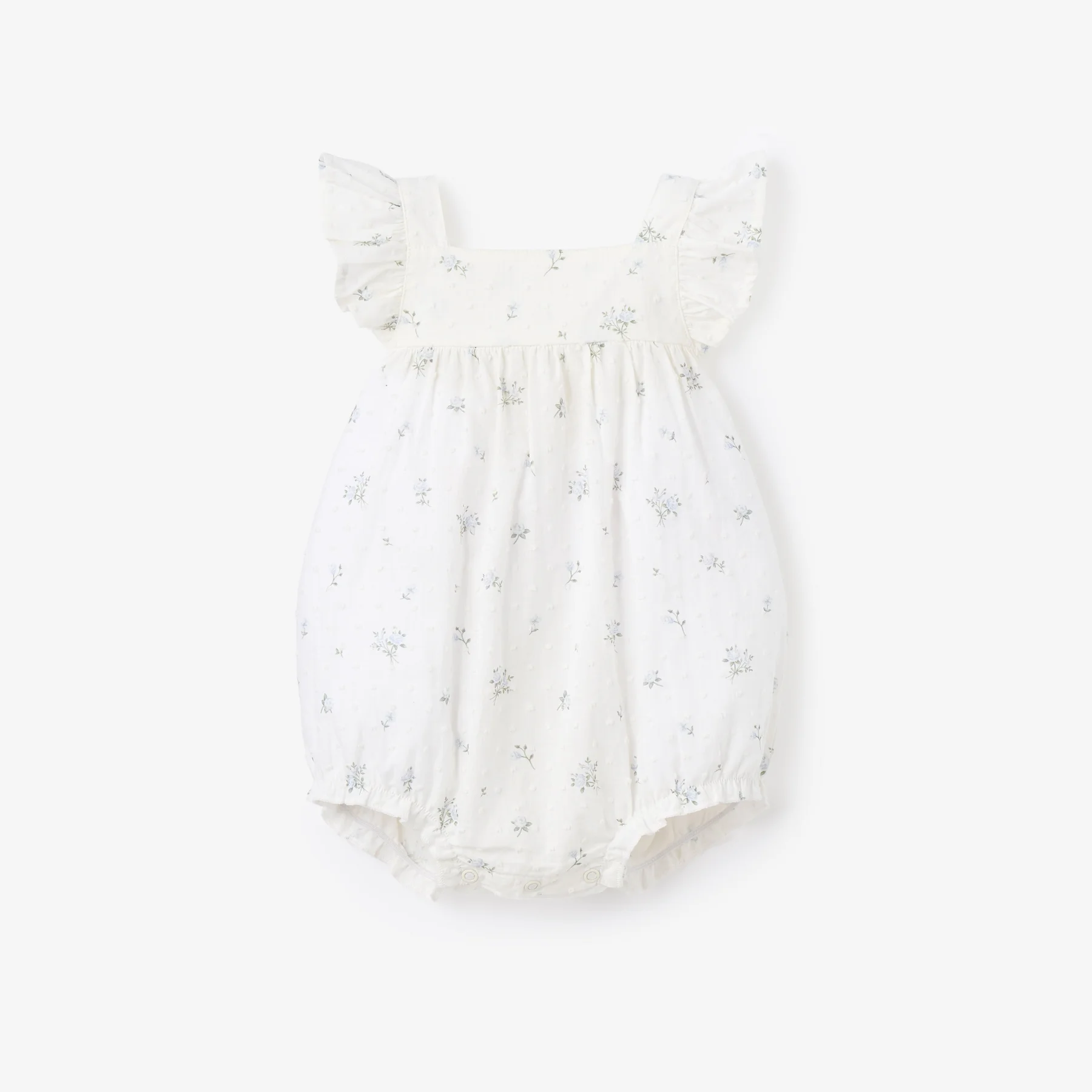 English Rose Swiss Dot Bubble
