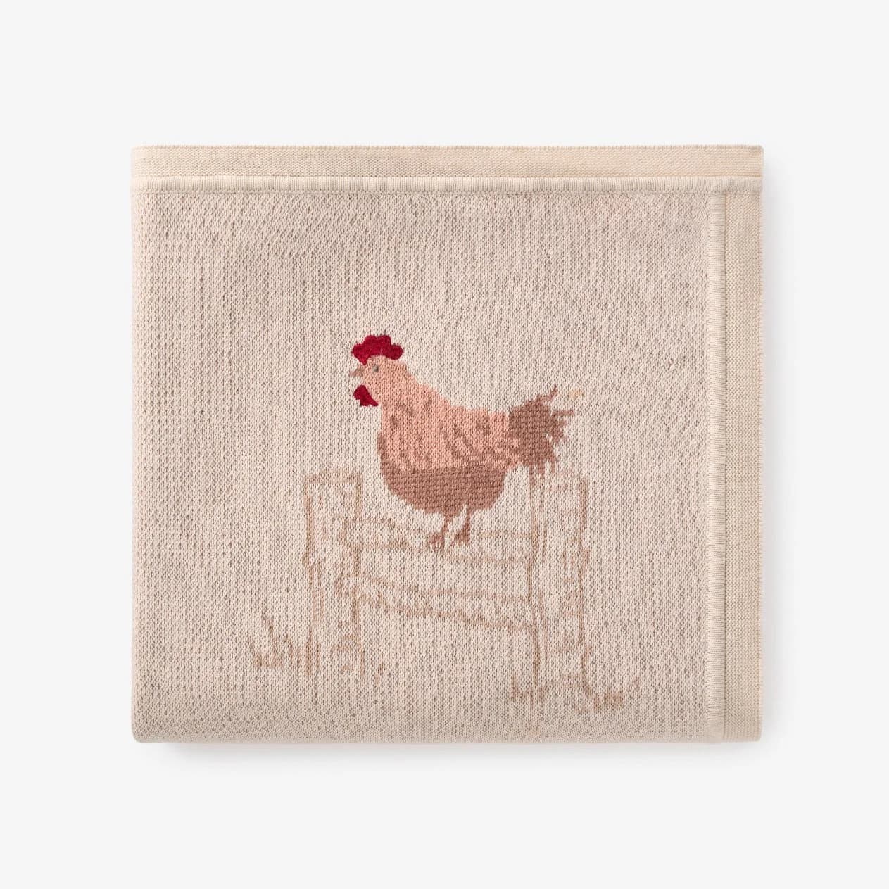 Petite Farmstead Knit Blanket